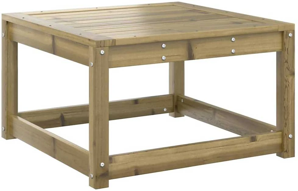 Sodo pakoja su pagalvėlėmis, 63,5x63,5x38cm, impregnuota pušis