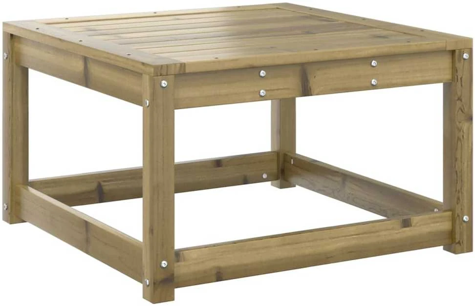 Sodo pakoja su pagalvėlėmis, 63,5x63,5x38cm, impregnuota pušis