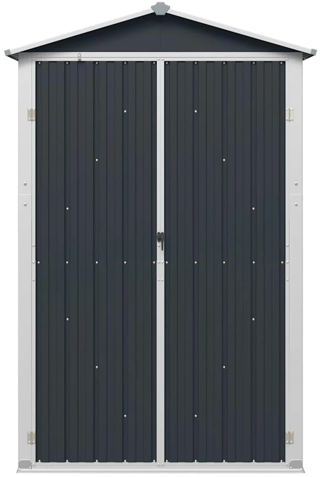 Sodo pašiūrė, antracito, 116x45x175cm, galvanizuotas plienas