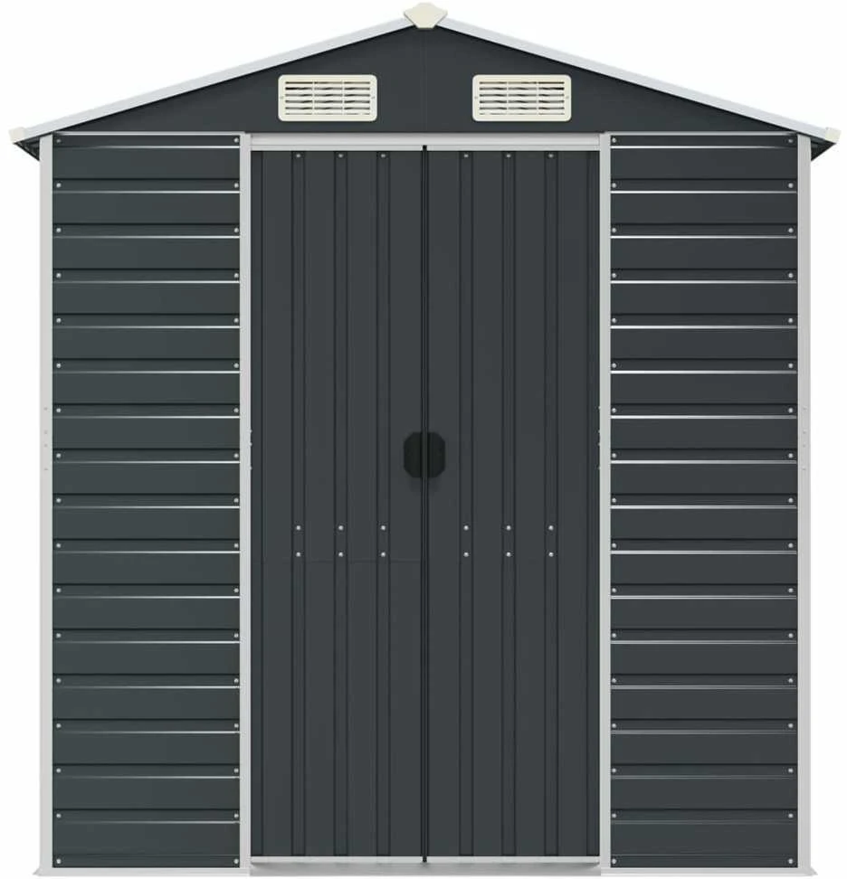 Sodo pašiūrė, antracito, 191x215x198cm, galvanizuotas plienas