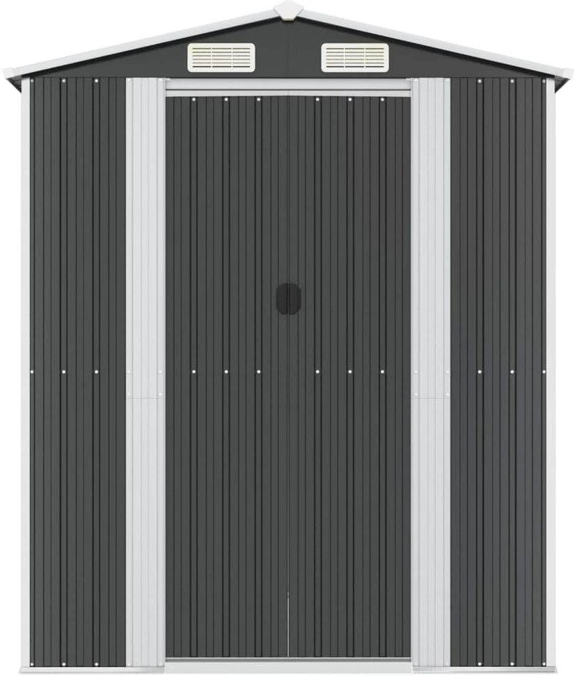 Sodo pašiūrė, antracito, 192x357x223cm, galvanizuotas plienas