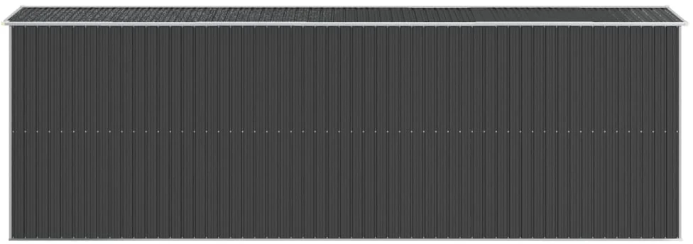 Sodo pašiūrė, antracito, 192x606x223cm, galvanizuotas plienas