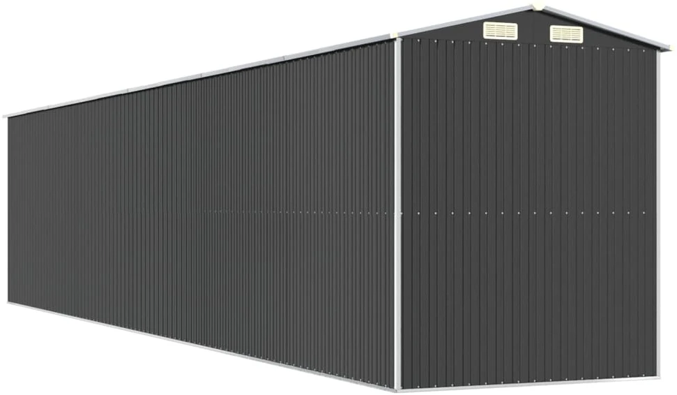 Sodo pašiūrė, antracito, 192x938x223cm, galvanizuotas plienas