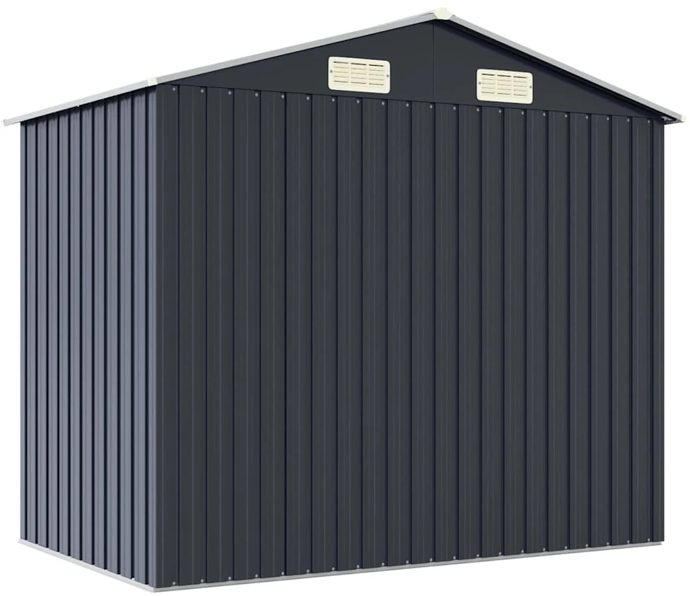 Sodo pašiūrė, antracito, 205x129x183cm, galvanizuotas plienas