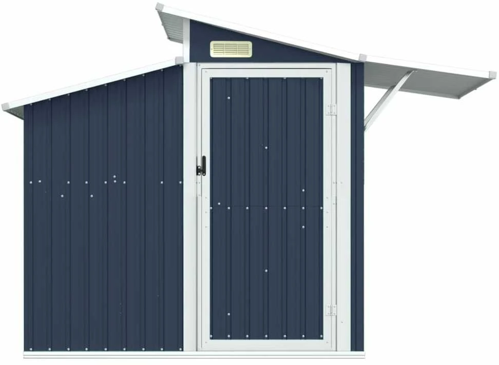 Sodo pašiūrė, antracito, 270x130x208,5cm, galvanizuotas plienas