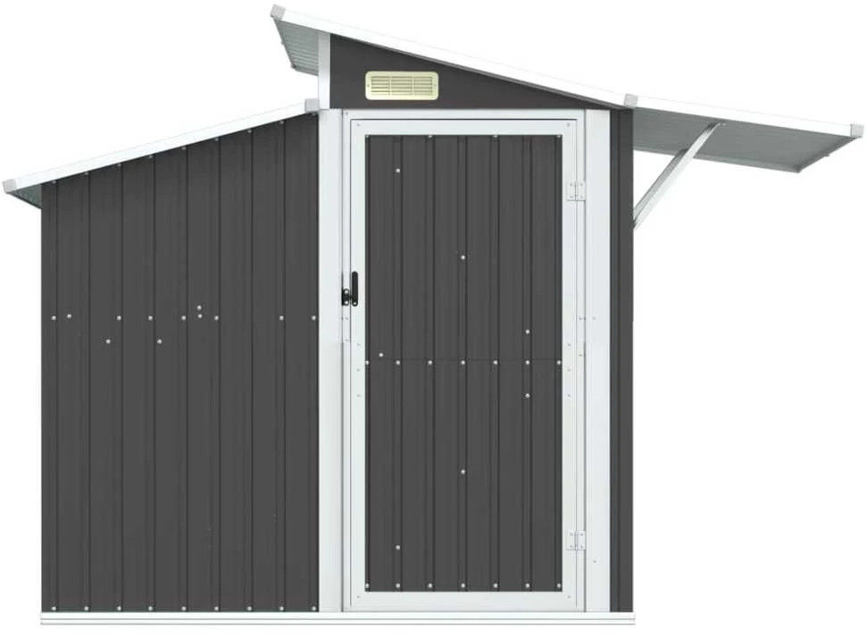 Sodo pašiūrė, antracito, 270x130x208,5cm, galvanizuotas plienas