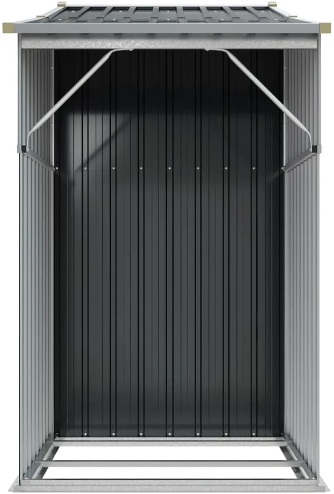 Sodo pašiūrė, antracito, 277x93x179cm, galvanizuotas plienas