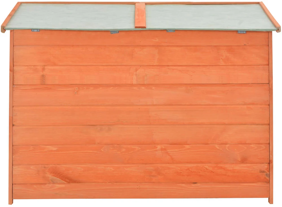 Sodo pašiūrė daiktams, 128x42x91 cm, mediena