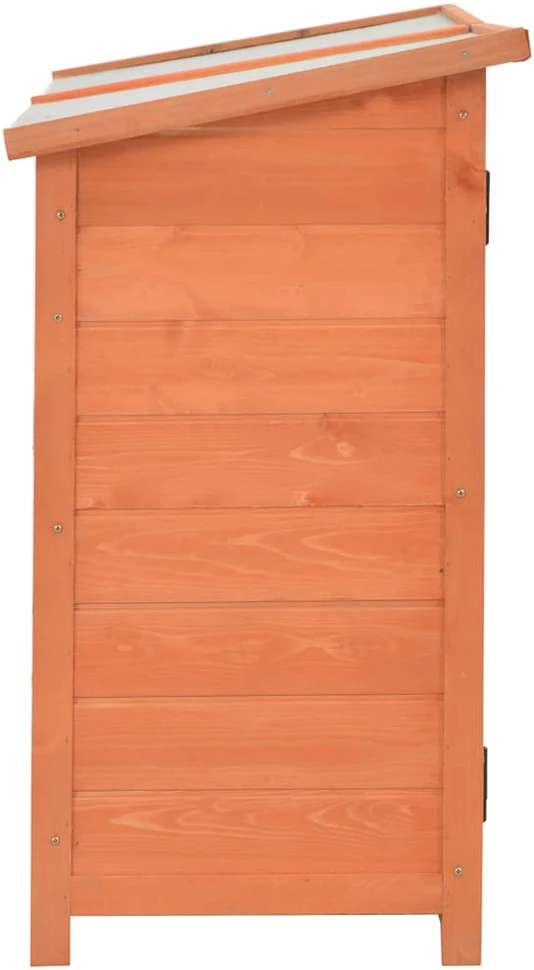 Sodo pašiūrė daiktams, 128x42x91 cm, mediena