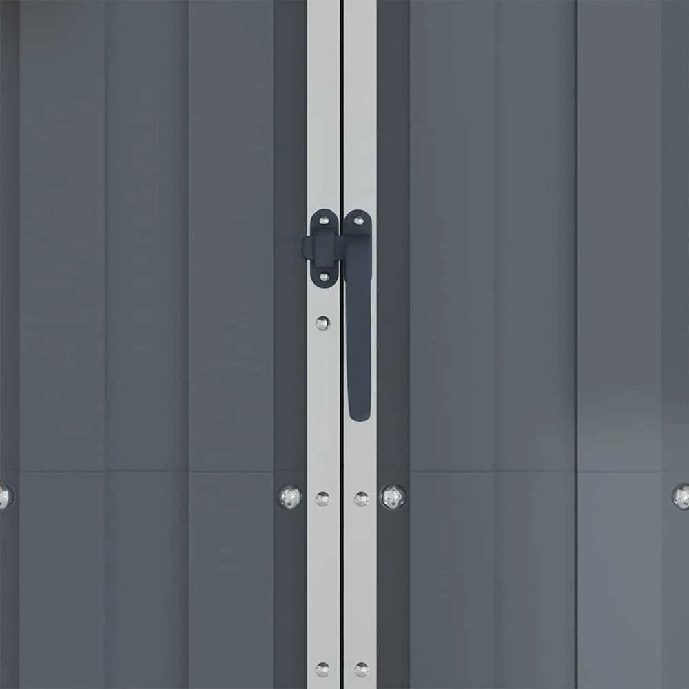 Sodo pašiūrė, pilka, 116x45x175cm, galvanizuotas plienas