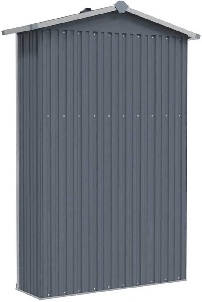 Sodo pašiūrė, pilka, 116x45x175cm, galvanizuotas plienas