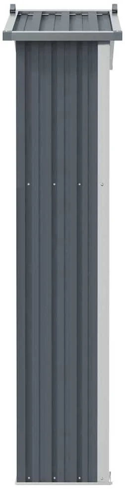 Sodo pašiūrė, pilka, 116x45x175cm, galvanizuotas plienas