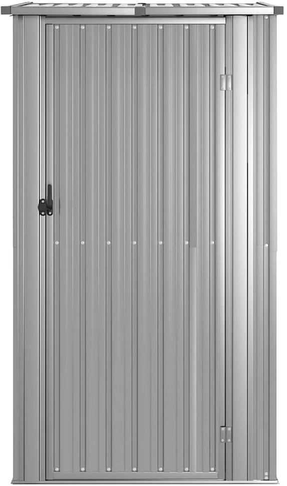Sodo pašiūrė, pilka, 118,5x97x209,5cm, galvanizuotas plienas
