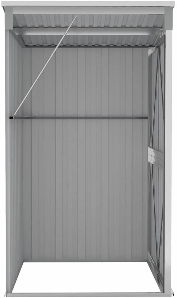 Sodo pašiūrė, pilka, 118x100x178cm, galvanizuotas plienas
