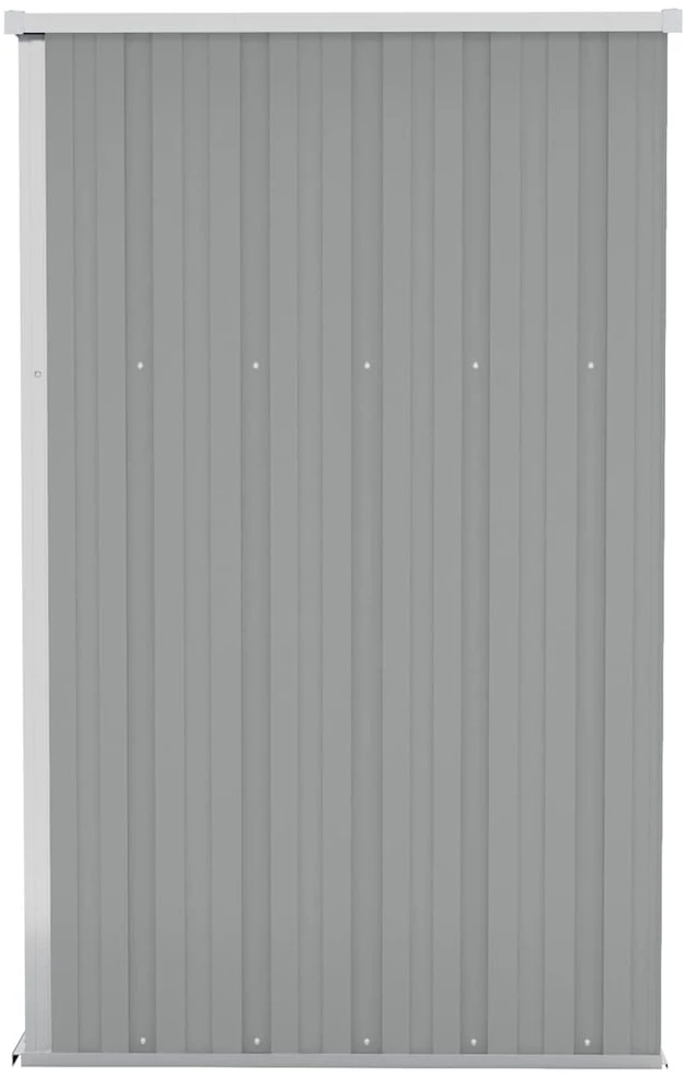 Sodo pašiūrė, pilka, 118x100x178cm, galvanizuotas plienas