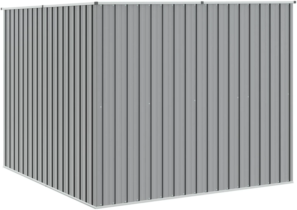 Sodo pašiūrė, pilka, 195x198x159cm, galvanizuotas plienas