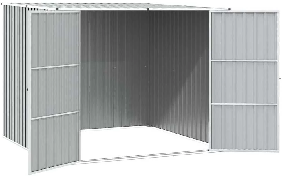 Sodo pašiūrė, pilka, 195x198x159cm, galvanizuotas plienas