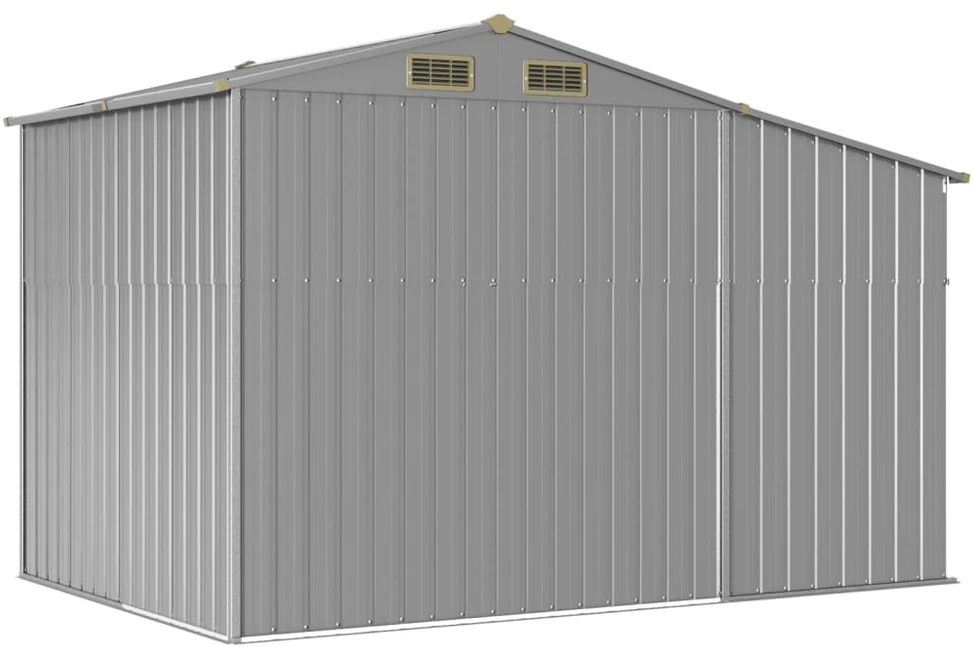 Sodo pašiūrė, pilka, 277x192,5x179cm, galvanizuotas plienas
