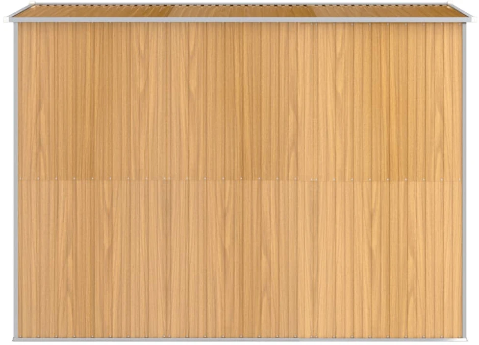 Sodo pašiūrė, šviesiai ruda, 192x274x223cm, plienas