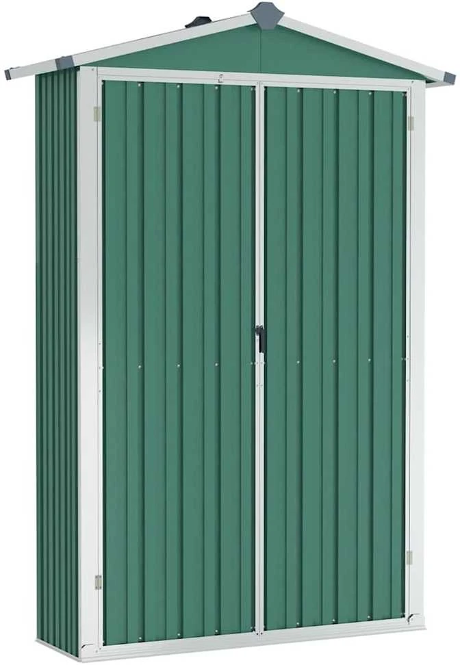 Sodo pašiūrė, žalia, 116x45x175cm, galvanizuotas plienas
