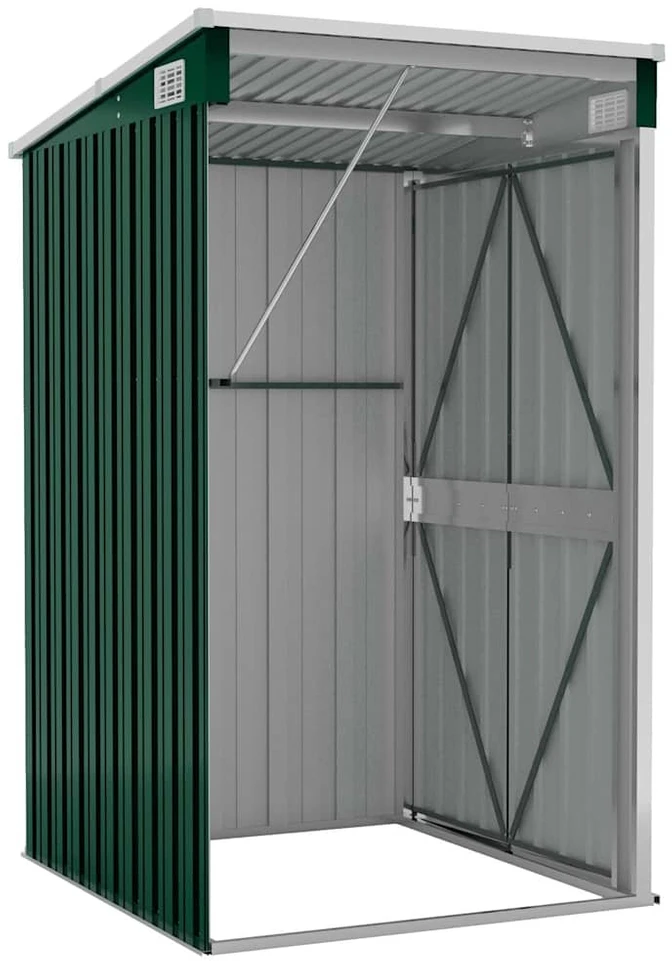 Sodo pašiūrė, žalia, 118x100x178cm, galvanizuotas plienas