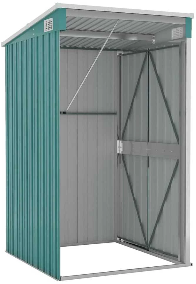 Sodo pašiūrė, žalia, 118x100x178cm, galvanizuotas plienas