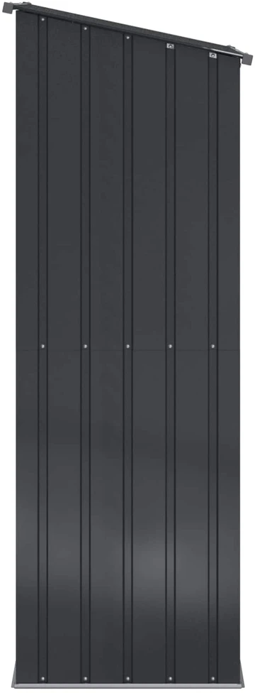 Sodo pašiūrės Antracitas 103 x 74 x 200 cm Metalas