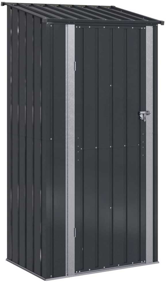 Sodo pašiūrės Antracitas 103 x 74 x 200 cm Metalas