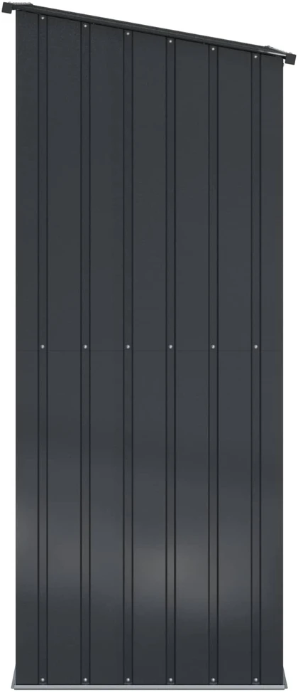 Sodo pašiūrės Antracitas 103 x 86 x 200 cm Metalas