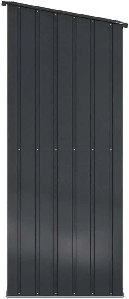 Sodo pašiūrės Antracitas 103 x 86 x 200 cm Metalas