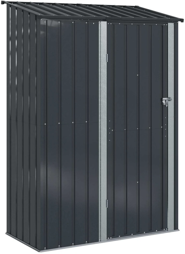 Sodo pašiūrės Antracitas 140,5 x 74 x 200 cm Metalas