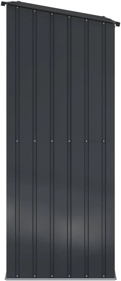 Sodo pašiūrės Antracitas 203 x 85,5 x 200 cm Metalas