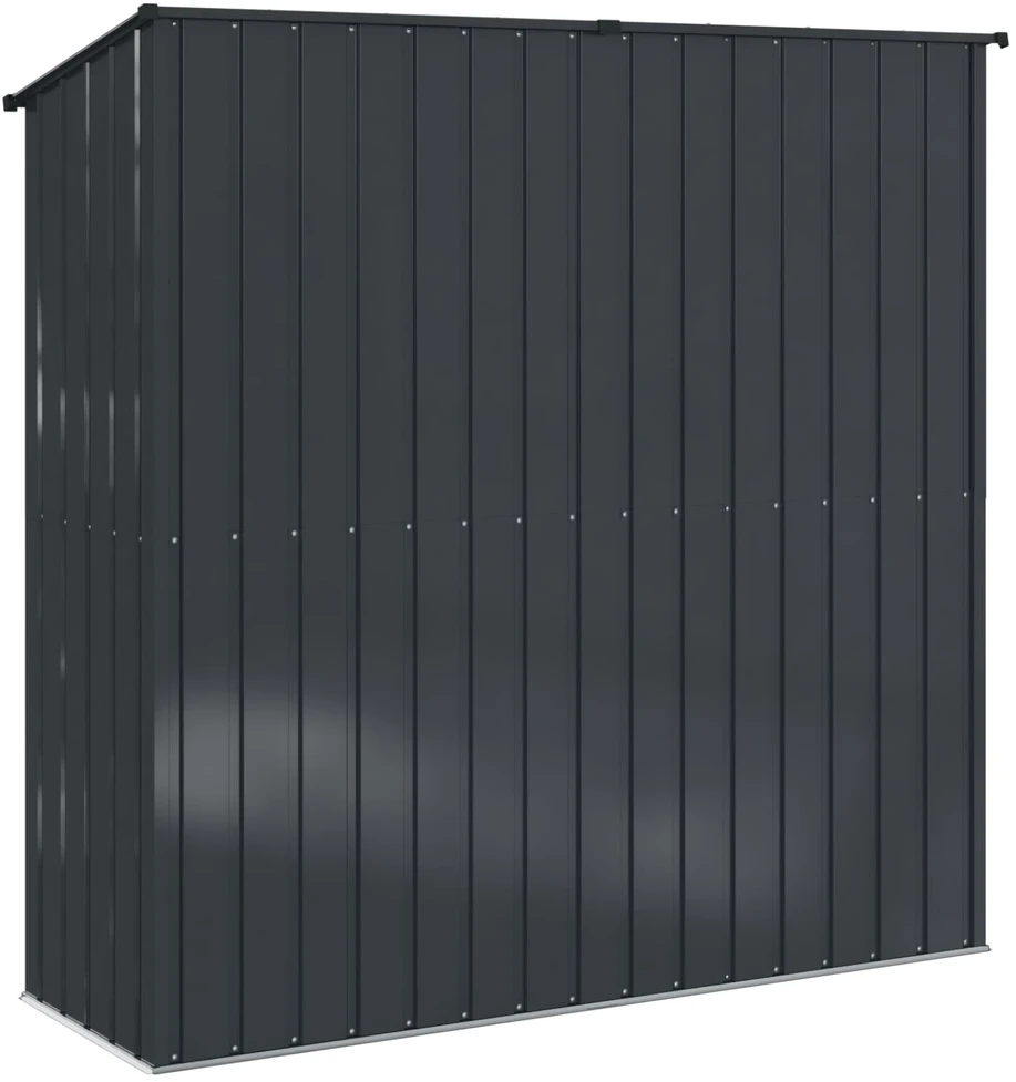 Sodo pašiūrės Antracitas 203,5 x 73 x 200 cm Metalas
