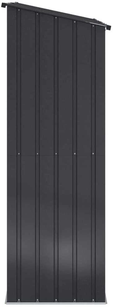 Sodo pašiūrės Antracitas 203,5 x 73 x 200 cm Metalas