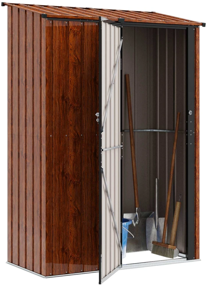 Sodo pašiūrės Ruda 140,5 x 74 x 200 cm Metalas