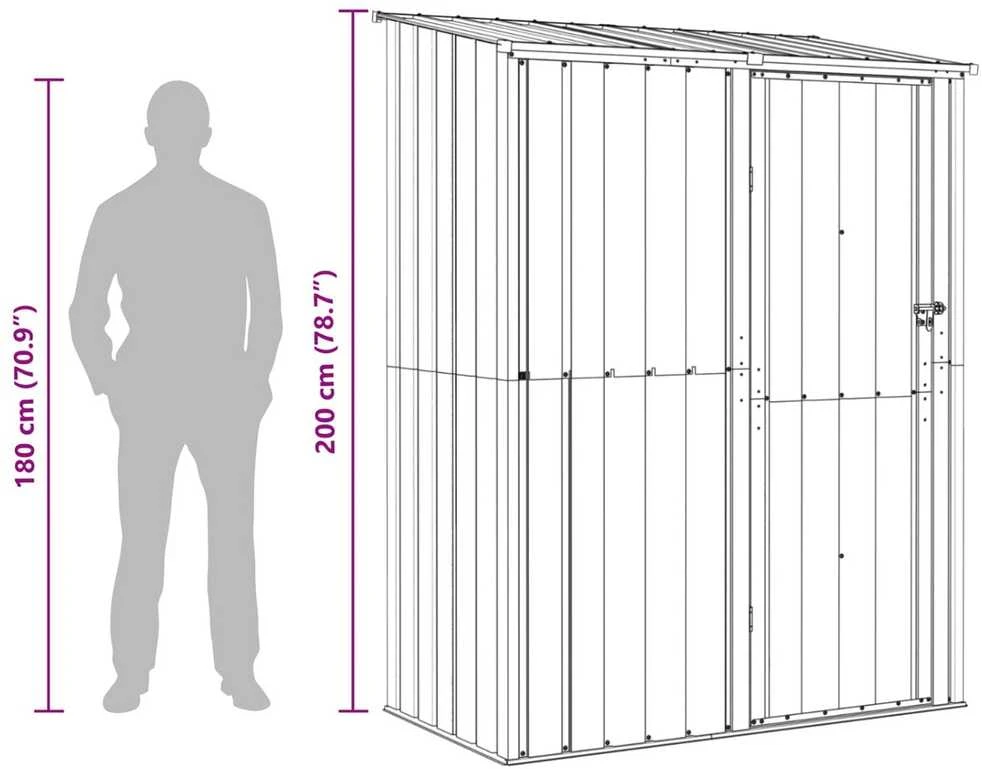 Sodo pašiūrės Ruda 153,5 x 86 x 200 cm Metalas