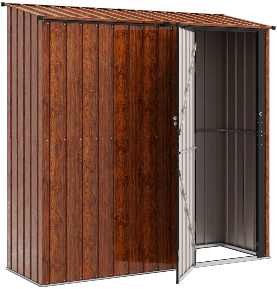 Sodo pašiūrės Ruda 203,5 x 73 x 200 cm Metalas
