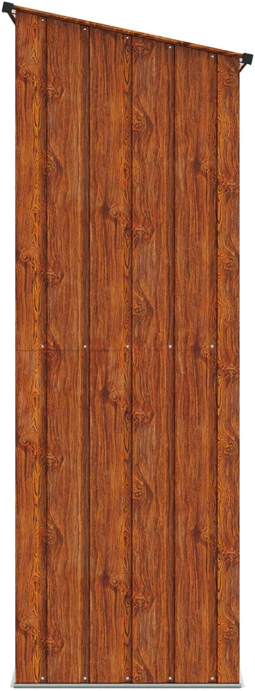 Sodo pašiūrės Ruda 203,5 x 73 x 200 cm Metalas