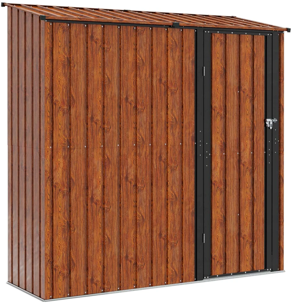 Sodo pašiūrės Ruda 203,5 x 73 x 200 cm Metalas