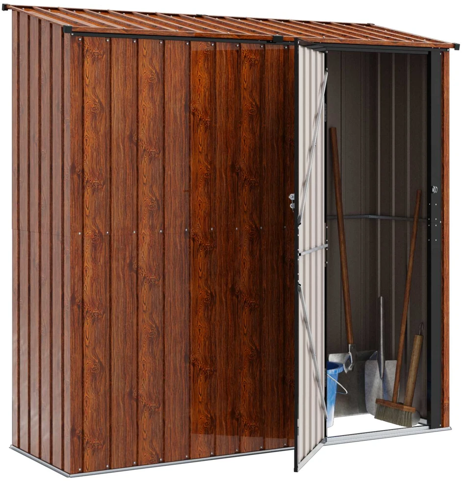 Sodo pašiūrės Ruda 203,5 x 73 x 200 cm Metalas
