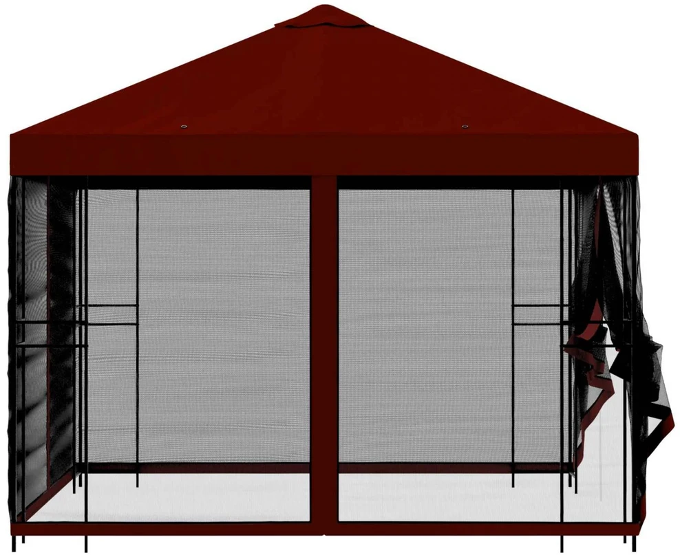 Sodo pavėsinė su šoninėmis sienelėmis 3 x 3 m Vyšninė