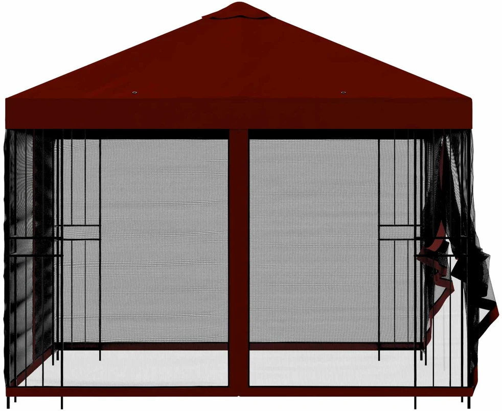 Sodo pavėsinė su šoninėmis sienelėmis 3 x 3 m Vyšninė