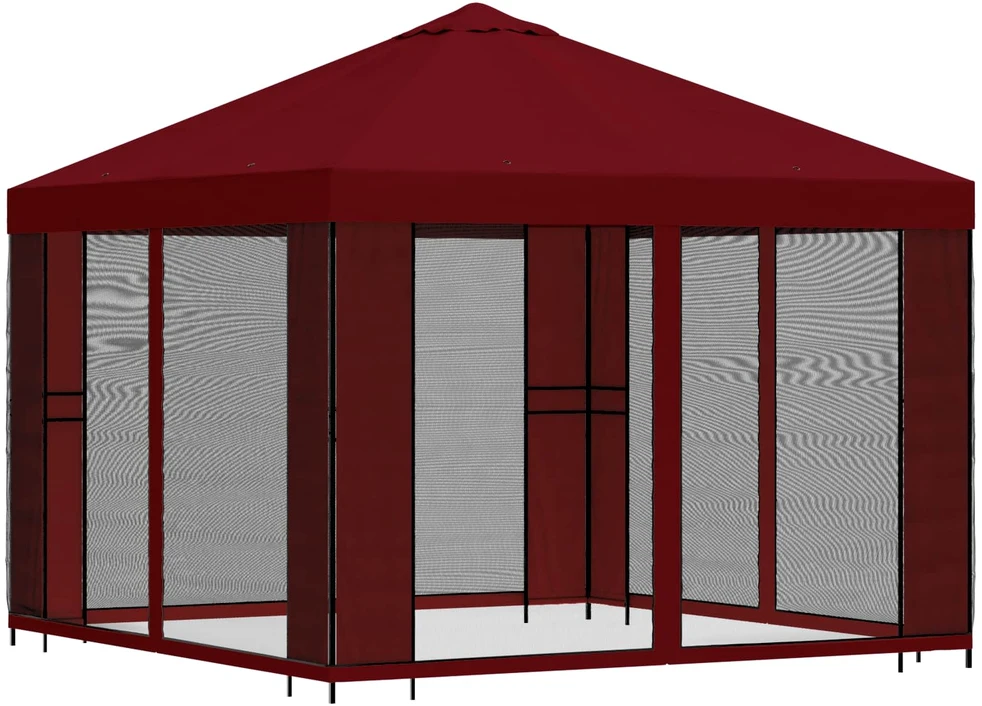 Sodo pavėsinė su šoninėmis sienelėmis 3 x 3 m Vyšninė