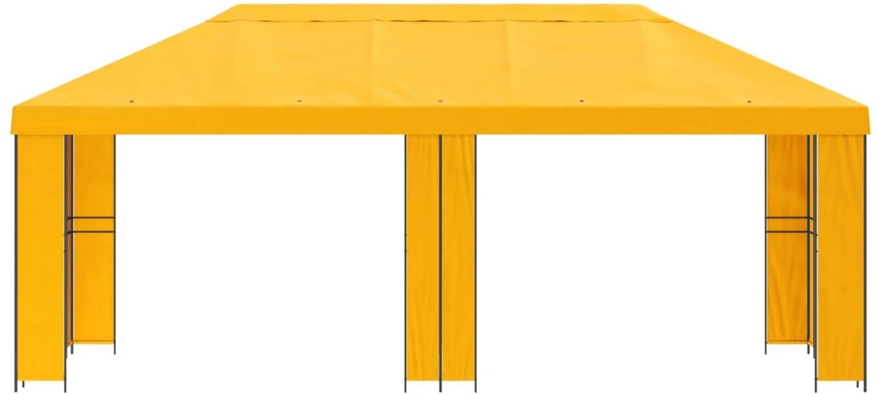 Sodo Paviljonas 6 x 3 m Geltona Poliesteris ir plienas 190 gsm