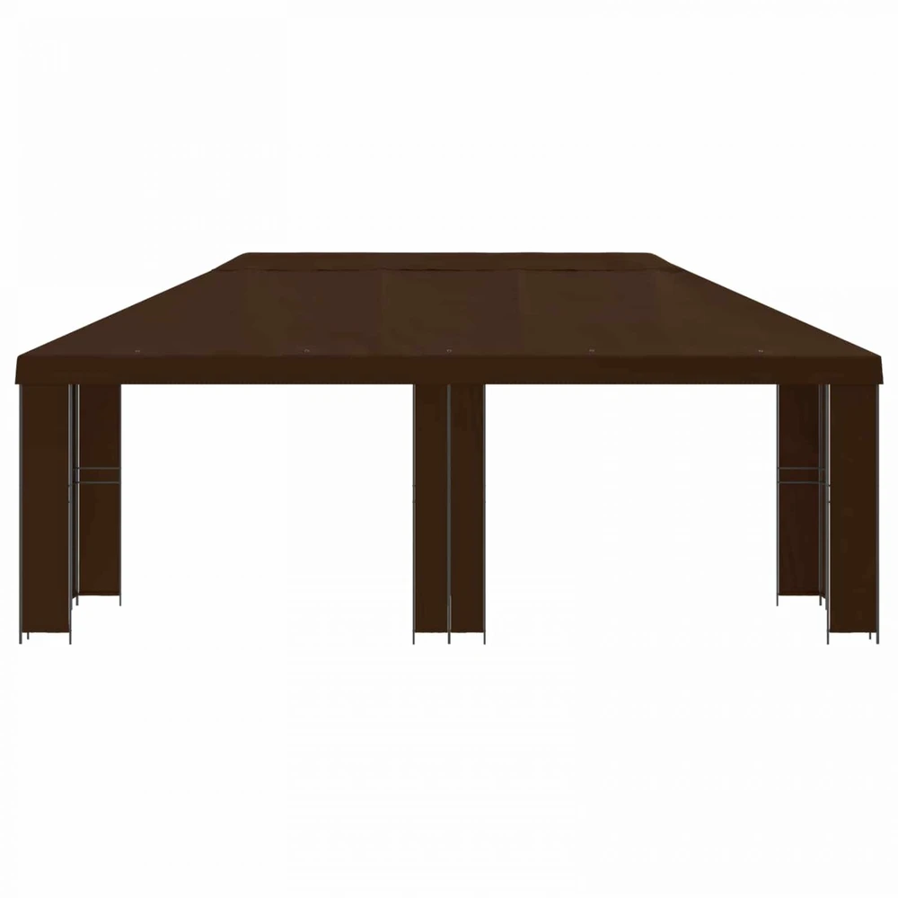 Sodo Paviljonas 6 x 3 m Ruda Poliesteris ir plienas 190 gsm
