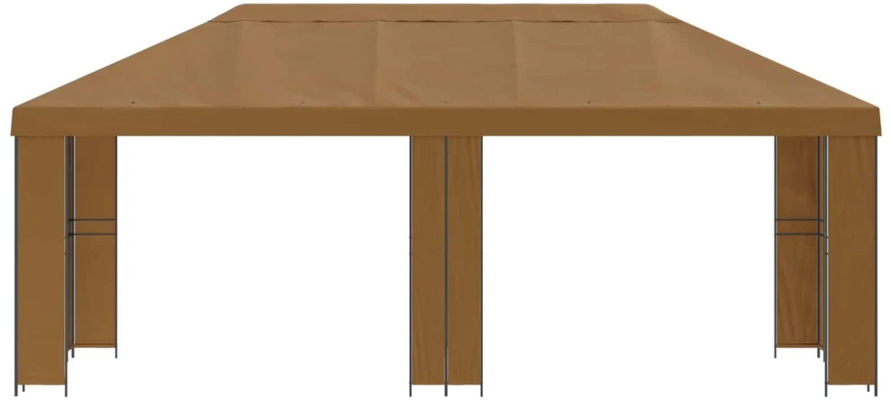 Sodo Paviljonas 6 x 3 m Smėlio Poliesteris ir plienas 190 gsm