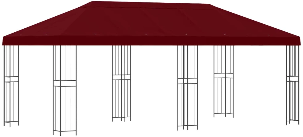 Sodo Paviljonas 6 x 3 m Vyšninė Poliesteris ir plienas 190 gsm
