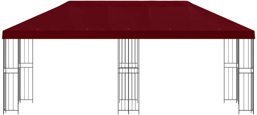 Sodo Paviljonas 6 x 3 m Vyšninė Poliesteris ir plienas 190 gsm