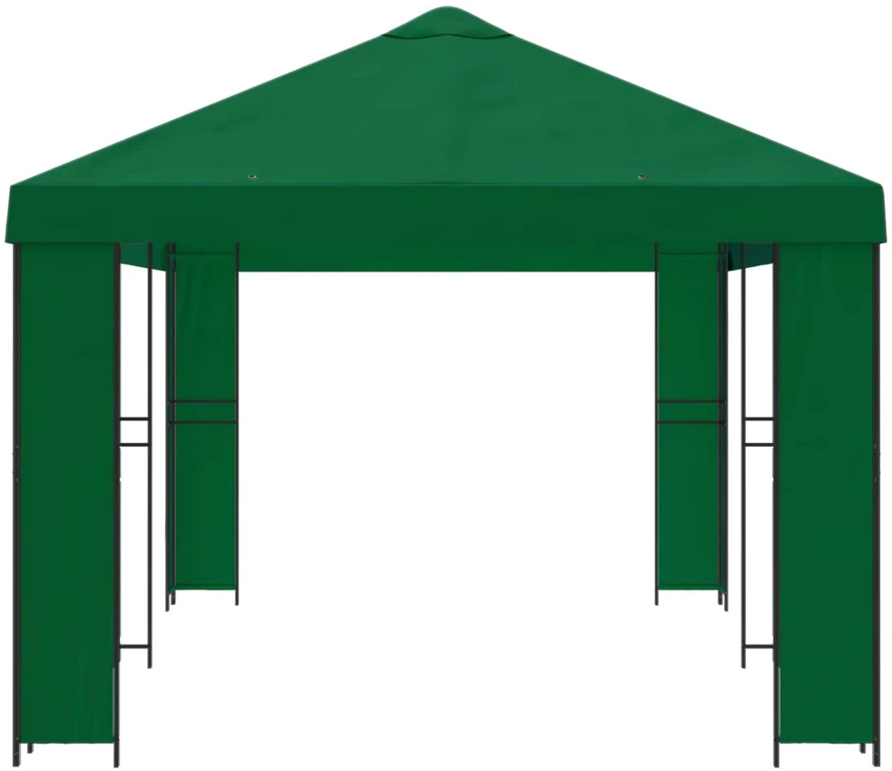 Sodo Paviljonas 6 x 3 m Žalia Poliesteris ir plienas 190 gsm