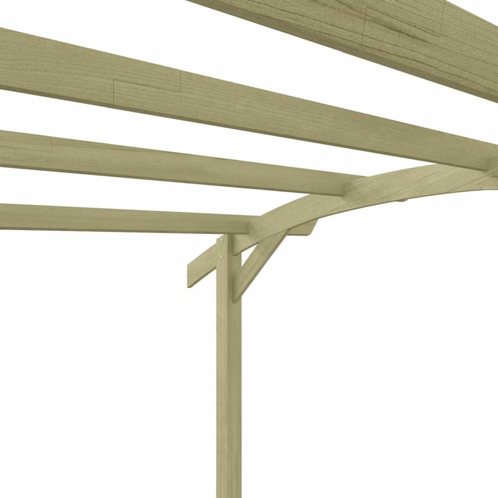 Sodo pergolė, 180x197x210cm, impregnuota pušies mediena